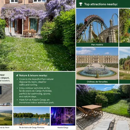 Maison De Charme - Jardin & Proche Paris *